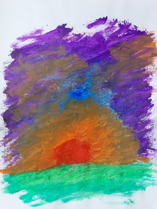 Sol rojo